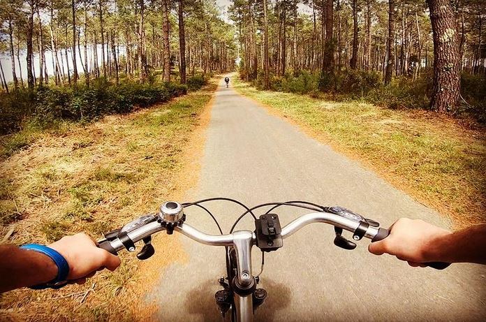 la traversee des Landes a Velo